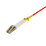 Labgear Duplex Multi Mode Orange LC- LC OM1 LSZH Fibre Optic Cable 3m
