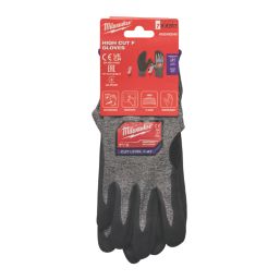 Milwaukee Hidex Cut Level F Gloves Grey X Large
