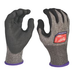 Milwaukee Hidex Cut Level F Gloves Grey X Large