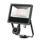 Collingwood  Indoor & Outdoor LED Residential Floodlight With PIR Sensor Anthracite 20W 2200 / 2400 / 2400lm