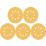 Bosch Expert C470  120 Grit 8-Hole Punched Multi-Material Sanding Discs 125mm 5 Pack