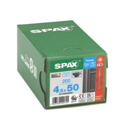 Spax  TX Countersunk Self Drilling Facade Screws 4.5mm x 50mm 200 Pack