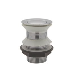Highlife Bathrooms Unslotted Pop Up Mini Basin Waste Chrome 60mm
