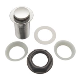 Highlife Bathrooms Unslotted Pop Up Mini Basin Waste Chrome 60mm