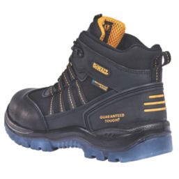 DEWALT Nickel Size 11  Black Waterproof Steel Toe Cap Safety Boots