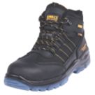 DEWALT Nickel Size 11  Black Waterproof Steel Toe Cap Safety Boots
