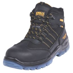 DEWALT Nickel Size 11  Black Waterproof Steel Toe Cap Safety Boots