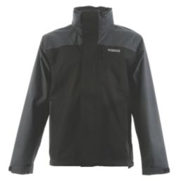 DEWALT Storm  Waterproof Jacket Black/Grey Large 42-44" Chest