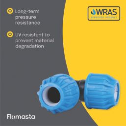 Flomasta  MDPE Elbow 25mm x 25mm