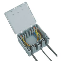 Wago  32A Junction Box 55 x 126 x 115mm Grey
