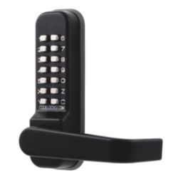 Codelocks  Push-Button Lock with Mortice Latch  57mm Matt Black