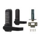 Codelocks  Push-Button Lock with Mortice Latch  57mm Matt Black