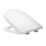 Duty Soft-Close with Quick-Release Toilet Seat Thermoset Plastic White