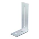 Essentials Adjustable Corner Bracket Silver 55mm x 100mm x 30mm