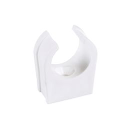 FloPlast  Waste Pipe Clips White 21.5mm 10 Pack