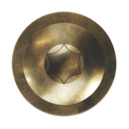 TimbaScrew  TX Wafer Thread Cutting Timber Screws 6.7mm x 100mm 50 Pack