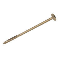 TimbaScrew  Wafer Timber Screws Gold 6.7 x 100mm 50 Pack