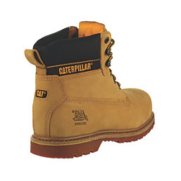 CAT Holton    Safety Boots Honey Size 8