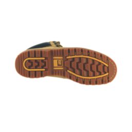 CAT Holton Size 8  Honey Water-Resistant Steel Toe Cap Safety Boots