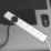 Essentials 13A 6-Gang Unswitched  Extension Lead White 2m
