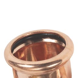 Flomasta  Copper Press-Fit Equal M-Profile Slip Couplers 22mm 2 Pack