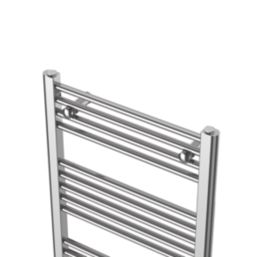 Flomasta 1100mm x 500mm 852BTU Chrome Flat Electric Towel Radiator