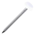 Timco Polymer-Headed Nails White Head A4 Stainless Steel Shank 3.2mm x 50mm 100 Pack