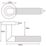 Eclipse Ultimate Revolve Fire Rated Lever On Rose Door Handle Pair Satin Brass 1 Pair