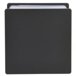 LAP Alba Outdoor LED Wall Light Black 12W 700lm