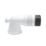 Euroflo  Flexible 90° Angled Short Pan Connector White 330-500mm