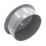 FloPlast  Push-Fit Socket Plug Grey 110mm