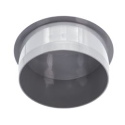 FloPlast  Push-Fit Socket Plug Grey 110mm