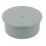 FloPlast  Push-Fit Socket Plug Grey 110mm