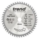Trend  Wood/Chipboard/MDF Circular Saw Blade 185mm x 20mm 48T