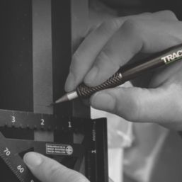 TRACER 200mm Precision Construction Pencil Set 2B 2 Pieces