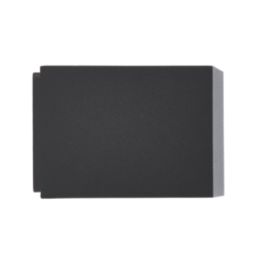 Lutec Gemini Outdoor LED Wall Light Black 8.8W 700lm