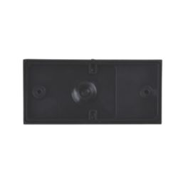 Lutec Gemini Outdoor LED Wall Light Black 8.8W 700lm