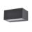 Lutec Gemini Outdoor LED Wall Light Black 8.8W 700lm