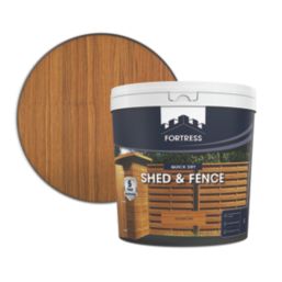 Fortress  9Ltr Golden Oak Shed & Fence Stain