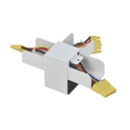 Lexco 3-Circuit Pendant Light T-Shaped Connector White