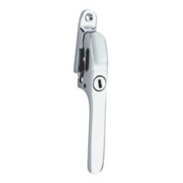 Smith & Locke Reversible Modern Lockable Casement Fastener Polished Chrome