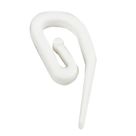 Plastic Curtain Hooks White 200 Pack