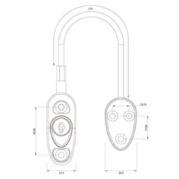 ERA  Safety Locking Restrictor White 89mm