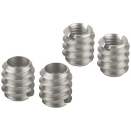 Suki Drill-In Threaded Sockets M6 x 10.5mm 4 Pack