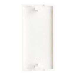 Contactum  1-Module Modular Blanking Plate White