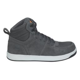 Site Toth Size 7  Grey  Steel Toe Cap Safety Trainer Boots