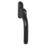 Fab & Fix Left or Right-Handed Connoisseur Espagnolette Inline Window Handle Black