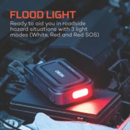 Nebo Assist 800  8.1A Li-Ion Jump Starter + Type A & C USB Charger