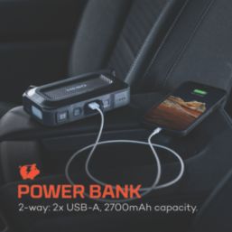 Nebo Assist 800  8.1A Li-Ion Jump Starter + Type A & C USB Charger