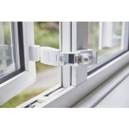 Jackloc The Titan Window Restrictor White 100mm